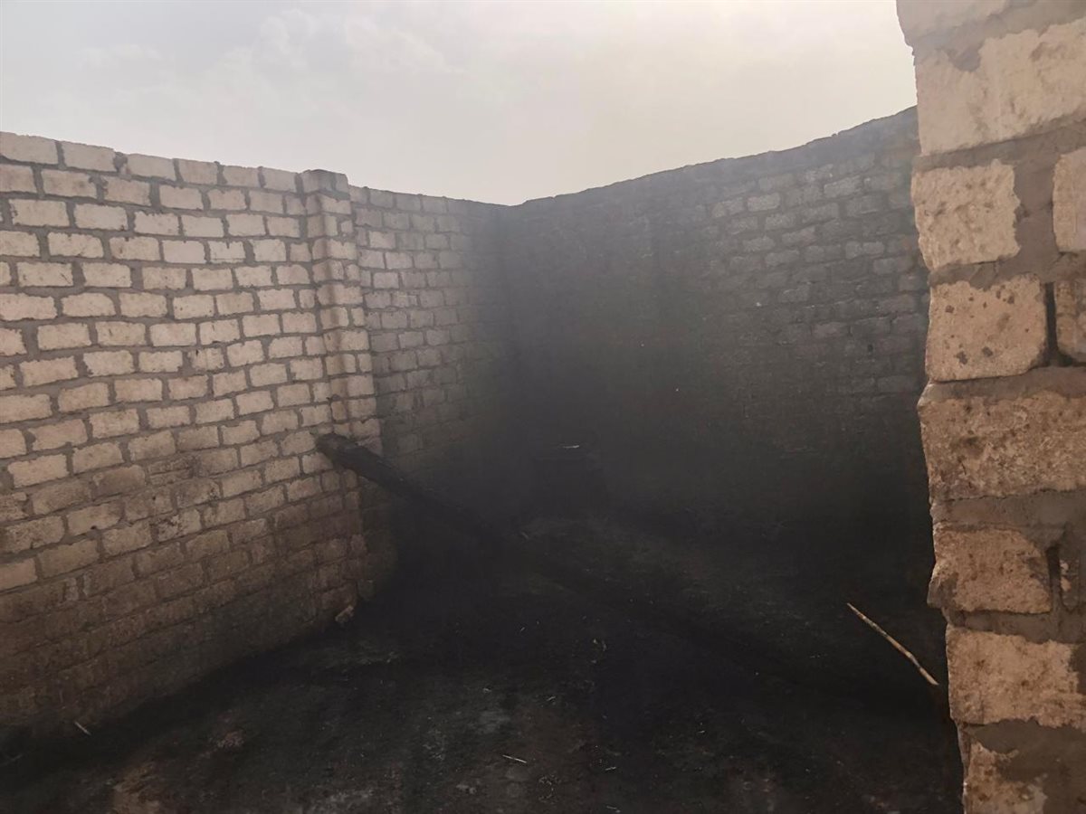 حريق يلتهم 4 أحواش مواشٍ بقرية الكولة في سوهاج