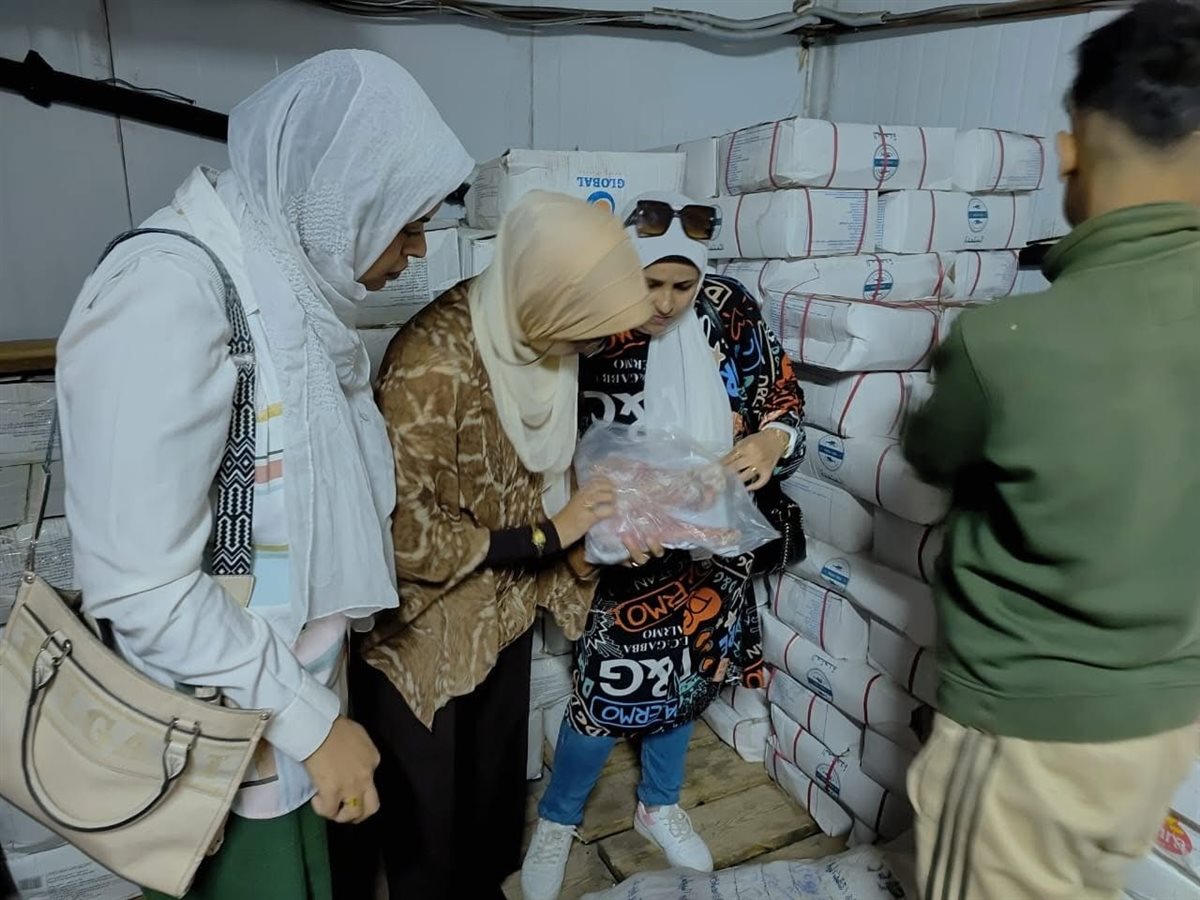 الرقابة التموينية بالأقصر تضبط دواجن فاسدة