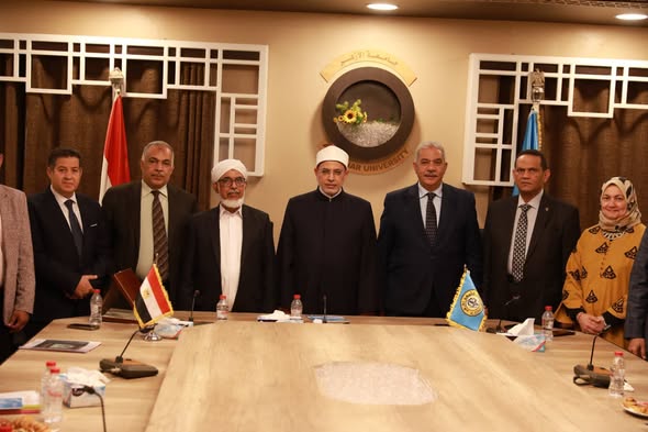 مذكرة تفاهم بين جامعة الأزهر وجامعة دار الهدى الهندية لتبادل الخبرات والتعاون العلمي والأكاديمي في مختلف المجالات العلمية