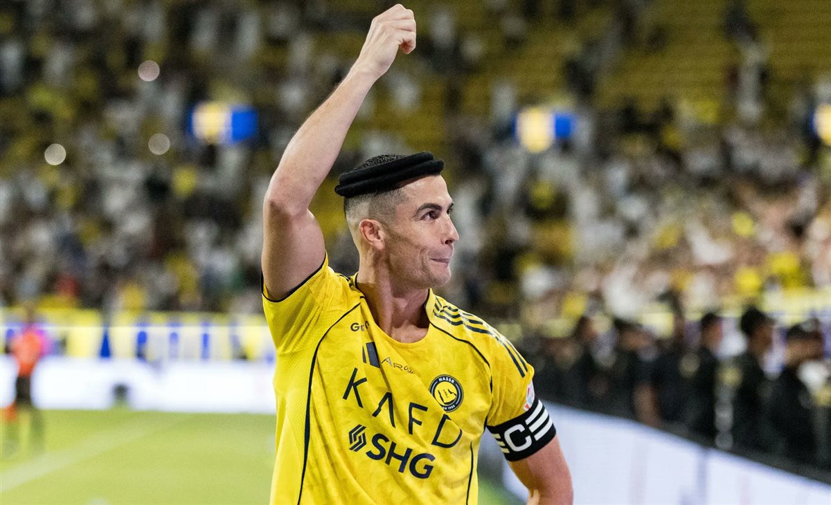 <strong>كريستيانو رونالدو قائد فريق النصر السعودي</strong>