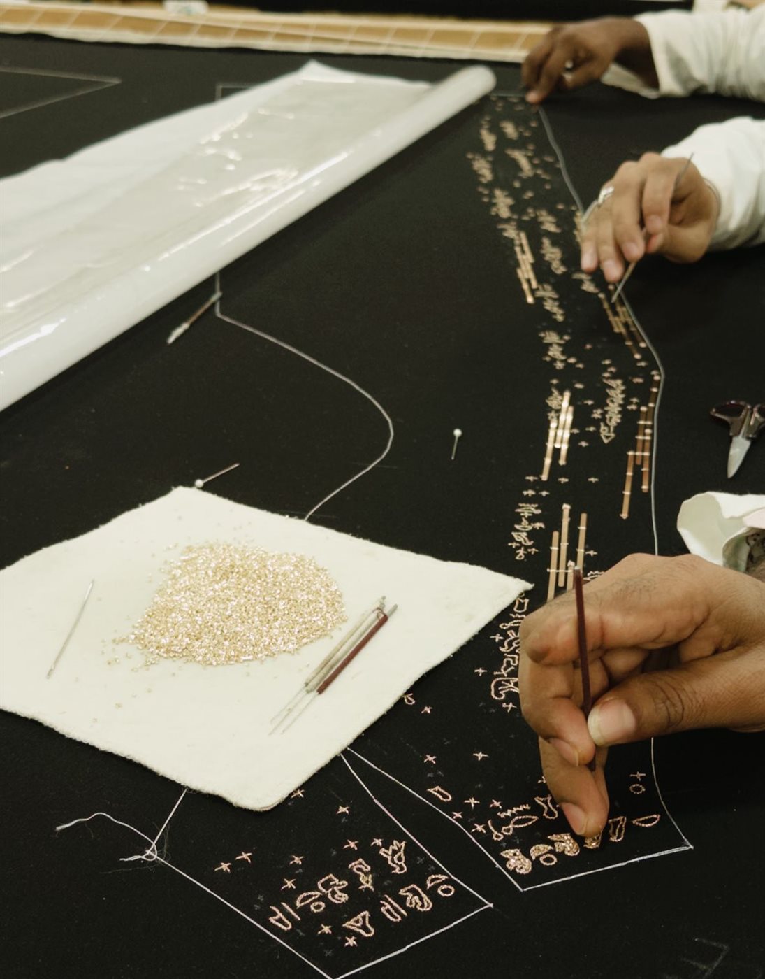 فستان السيدة انتصار السيسي