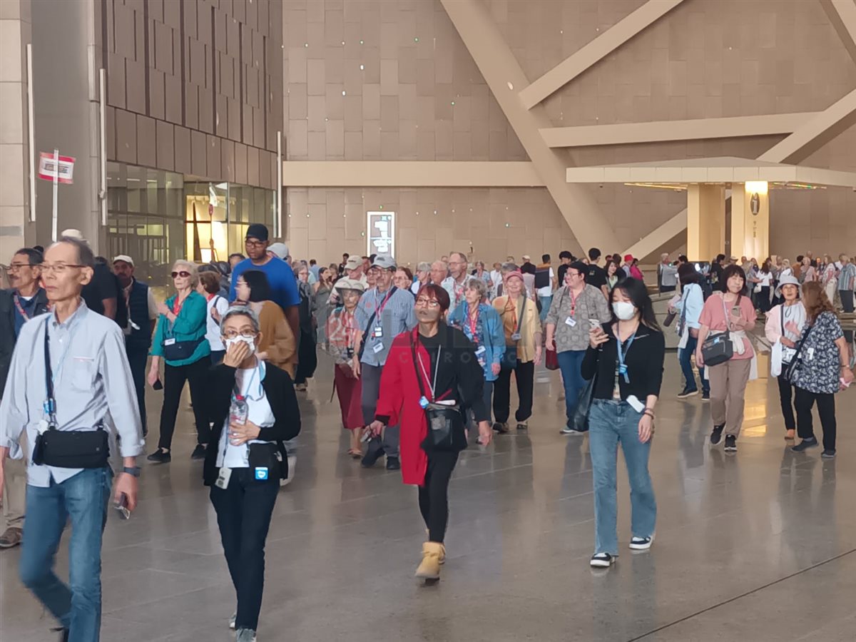 المتحف المصري الكبير يخطف الأنظار من اللحظة الأولى