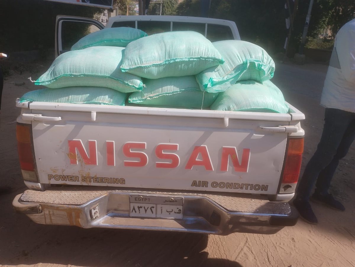 جانب من المضبوطات 