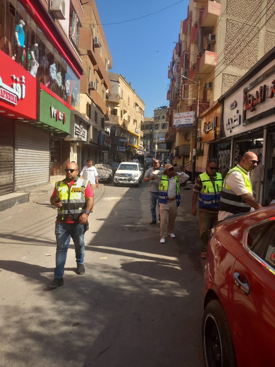 حملات مستمرة لرفع الإشغالات بالأقصر 