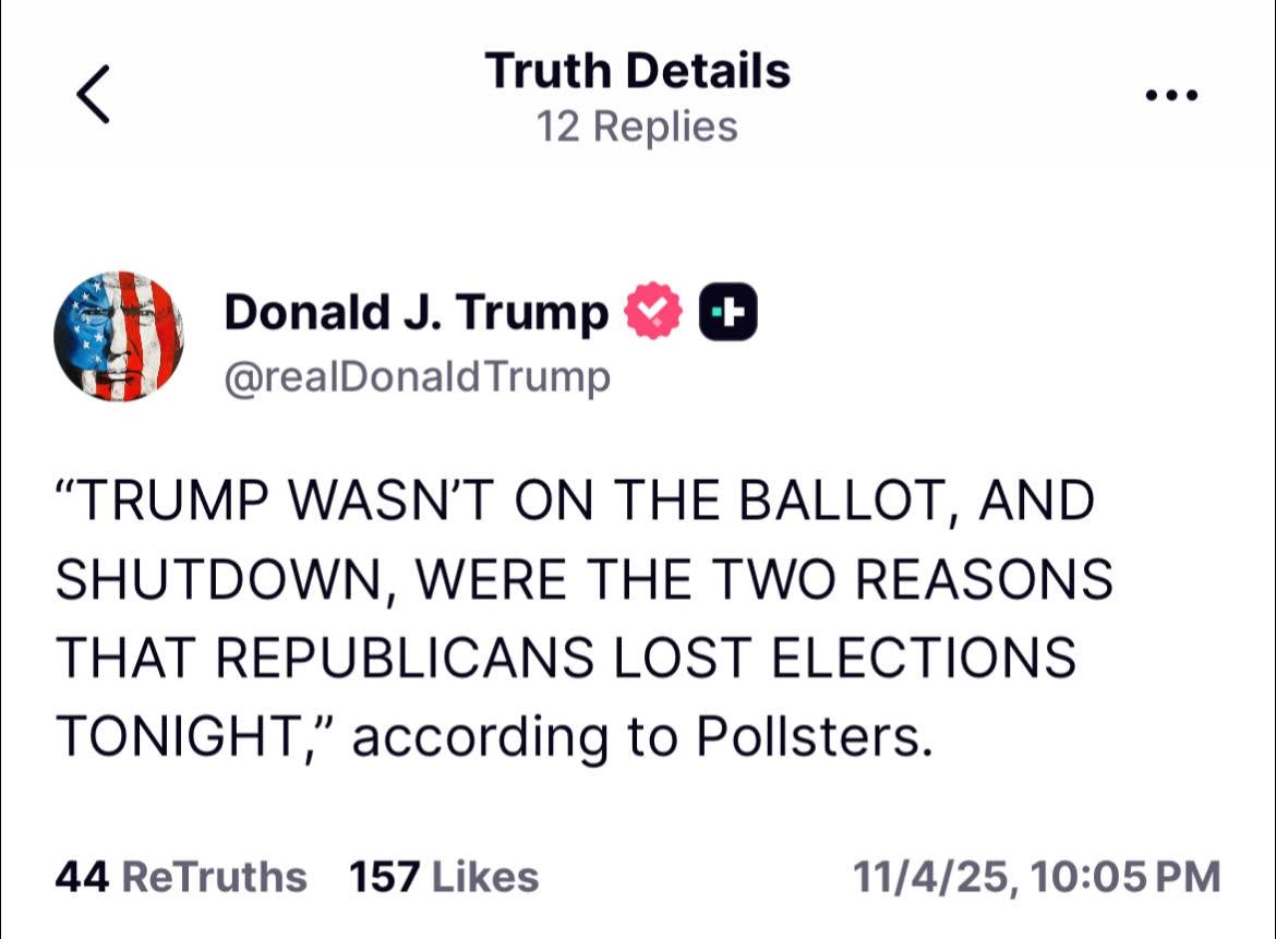 تعليق ترامب على خسارة الجمهوريين في الانتخابات 