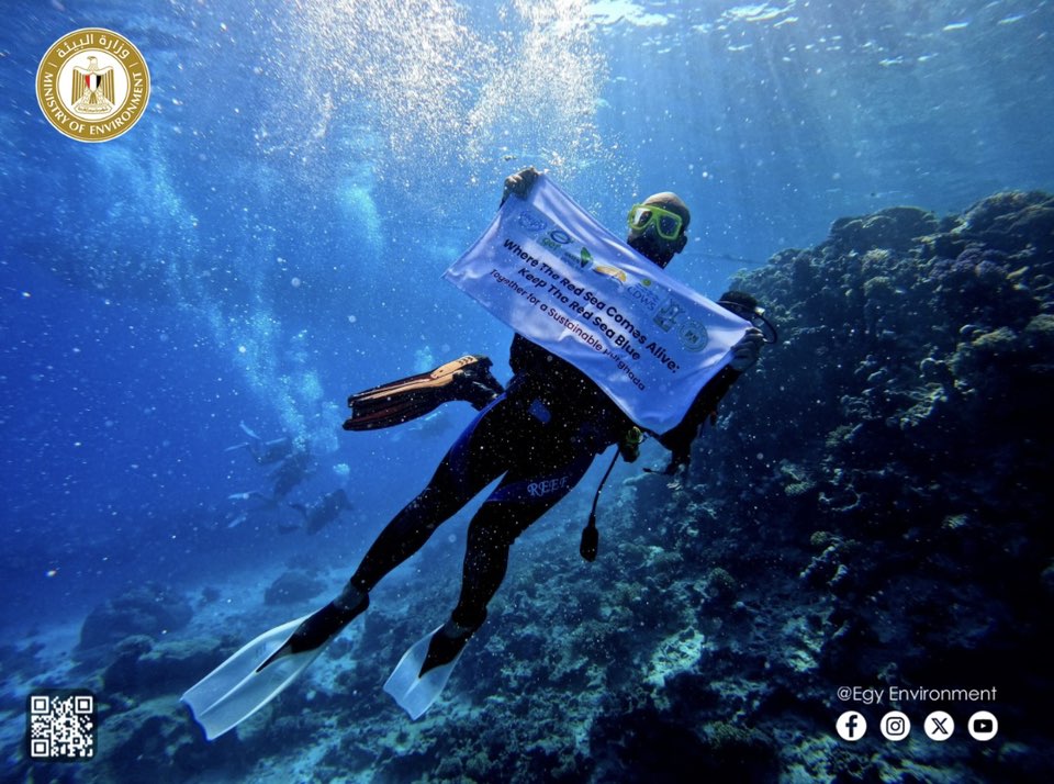 البيئة تطلق أول حملة لدمج ذوي الهمم في العمل البيئي بجزيرة الجفتون