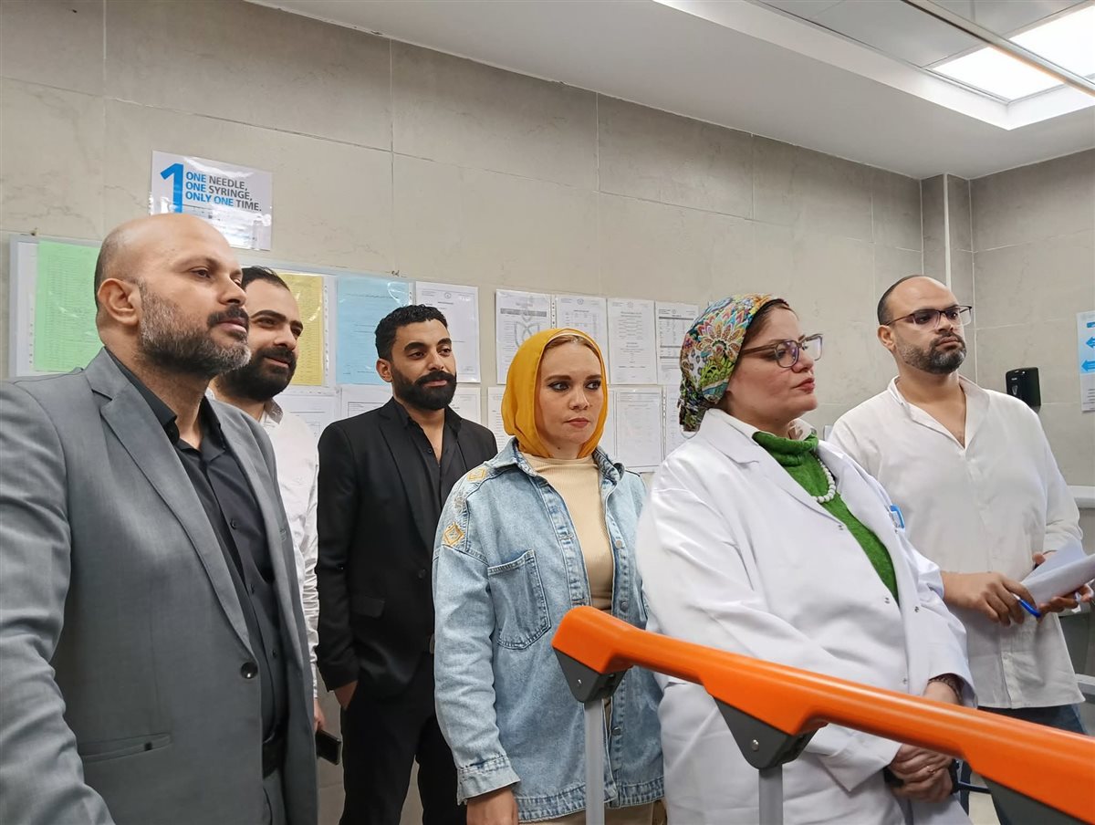 جولة مفاجئة لمسؤولي الرعاية الصحية بمستشفى سانت كاترين