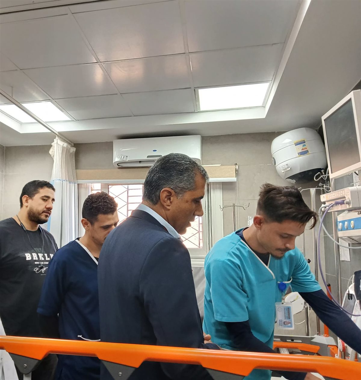 جولة مفاجئة لمسؤولي الرعاية الصحية بمستشفى سانت كاترين