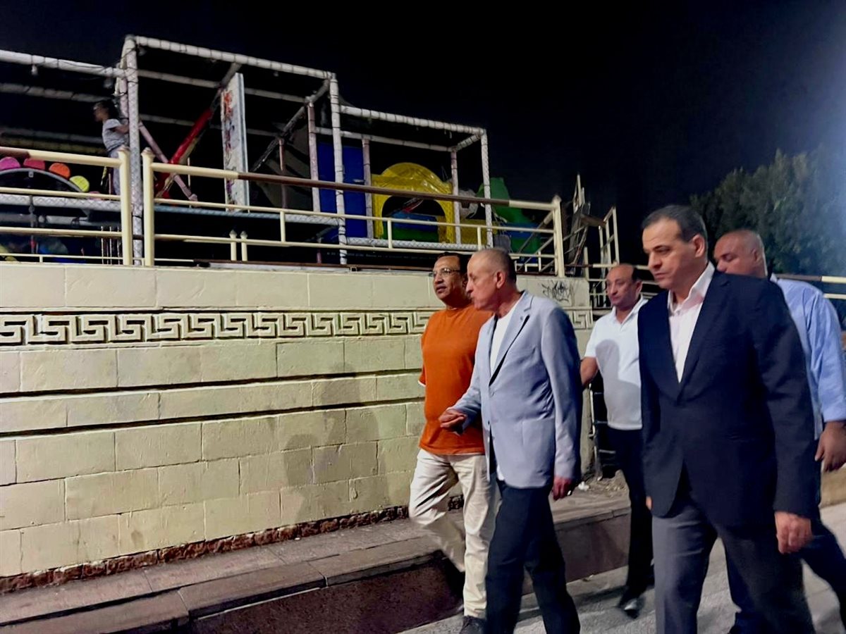 جولة محافظ الأقصر ليلا بكورنيش النيل