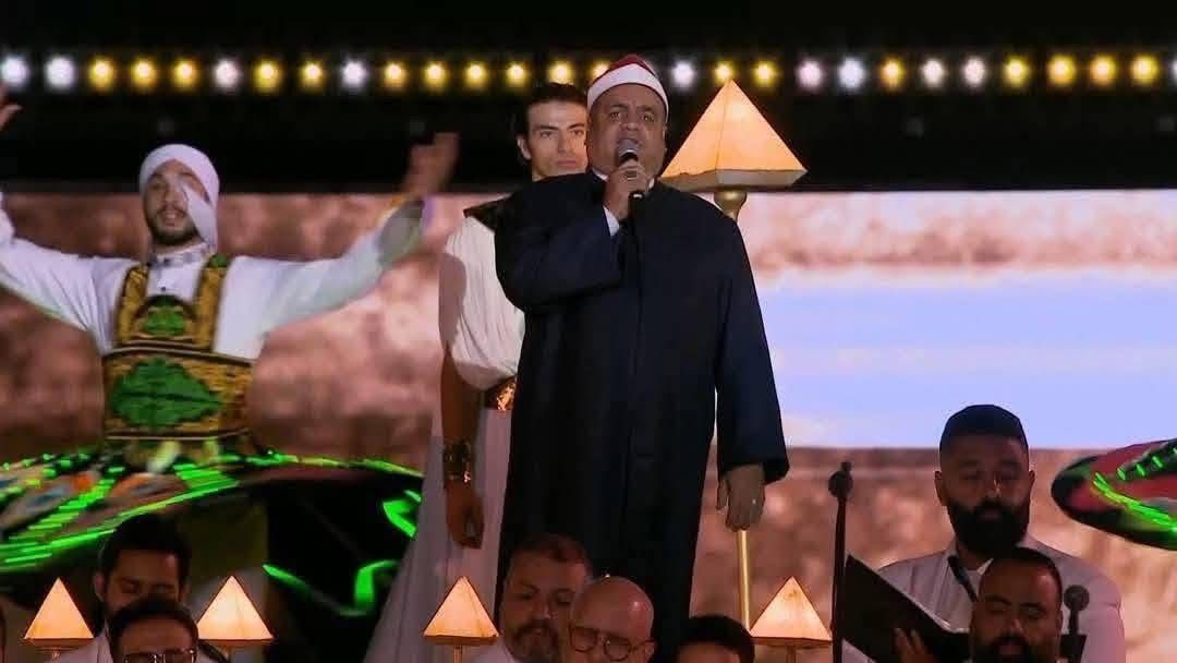 الشيخ إيهاب يونس - حفل افتتاح المتحف المصري الكبير