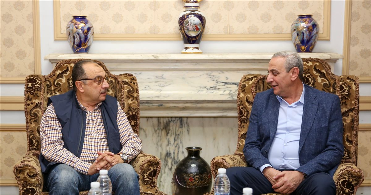 وزير قطاع الأعمال العام ومحافظ الغربية