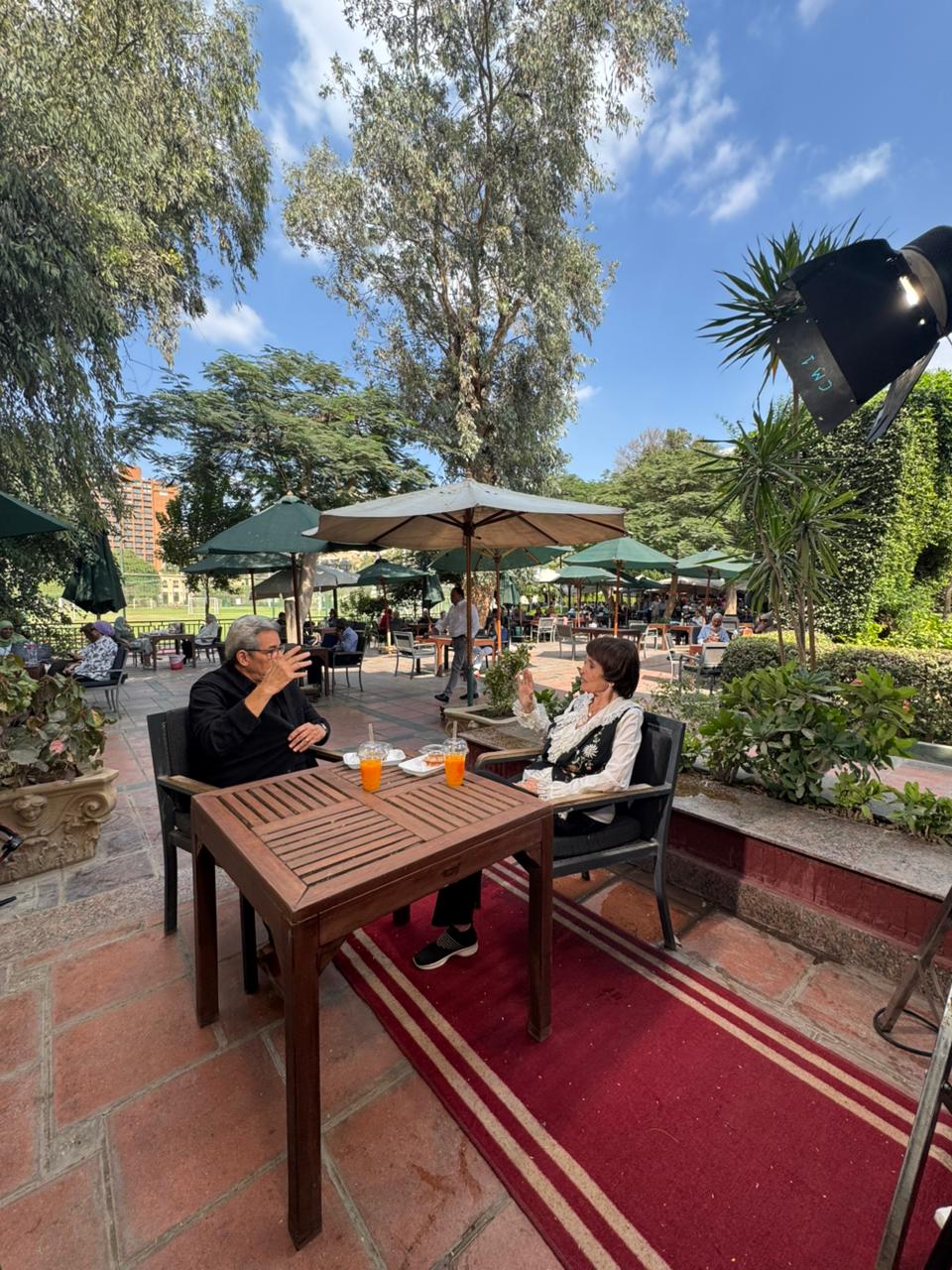 سميرة أحمد ضيفة برنامج باب الخلق مع محمود سعد على شاشة النهار