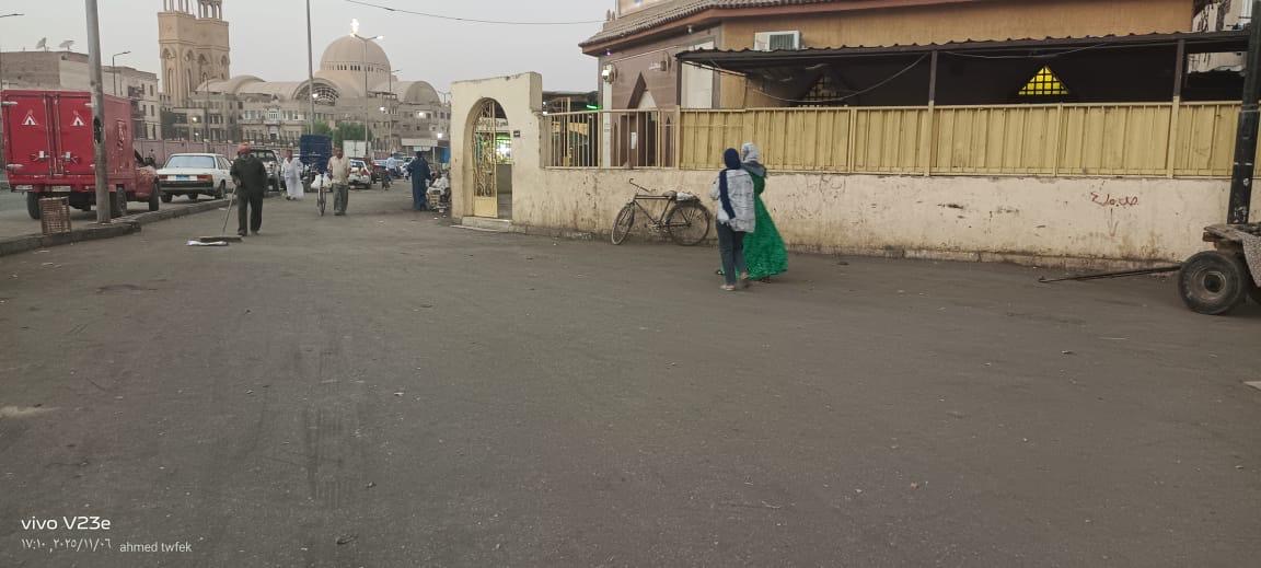 حملة مكبرة على سوق شرق السكة بعد نشر القاهرة 24