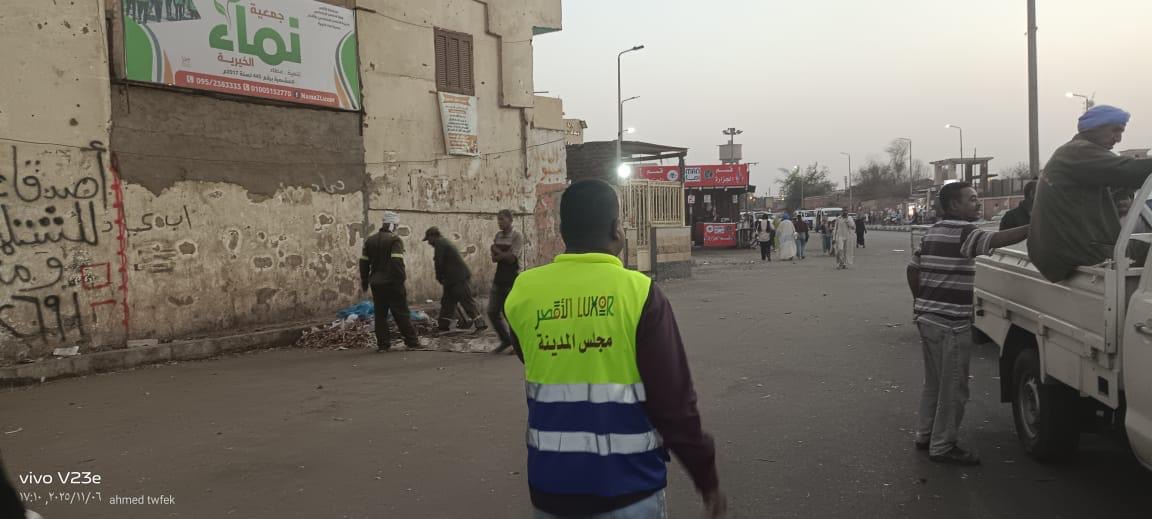 حملة مكبرة على سوق شرق السكة بعد نشر القاهرة 24