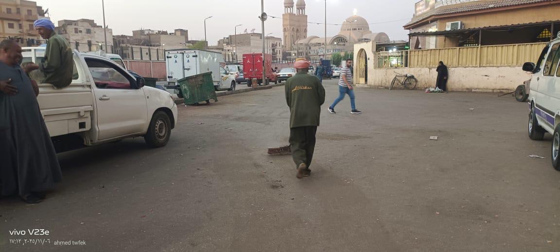 حملة مكبرة على سوق شرق السكة بعد نشر القاهرة 24