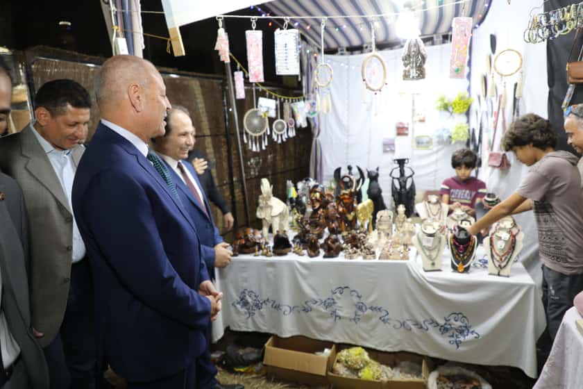 محافظ القاهرة يفتتح معرض زهور مصر ومنتجات الخريف