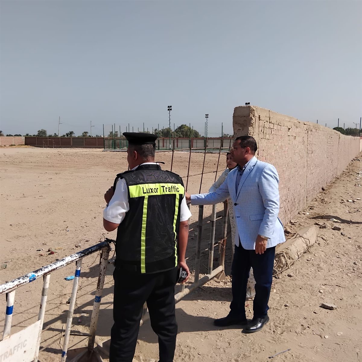 جولة السكرتير العام المساعد بدير مارجرجس 