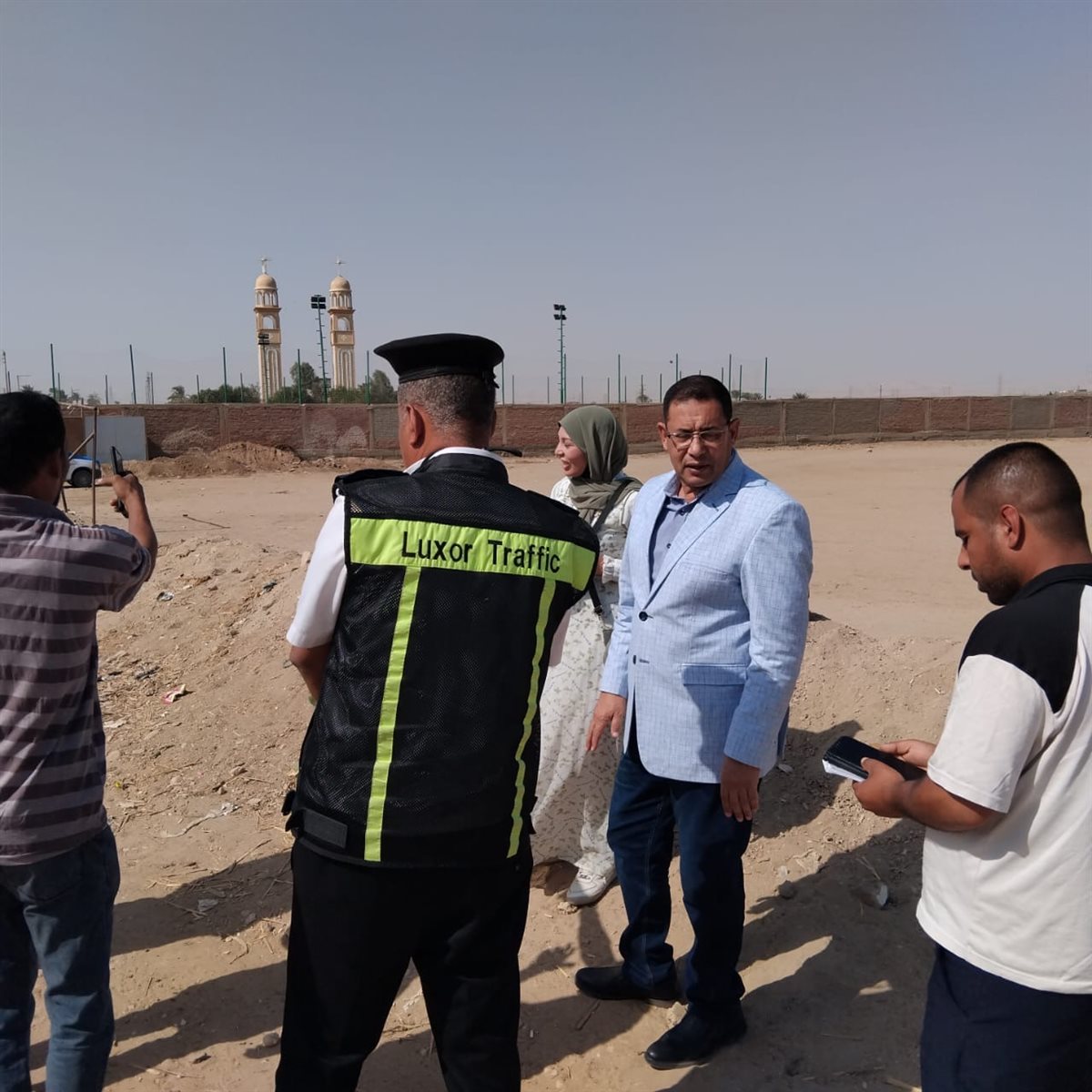 جولة السكرتير العام المساعد بدير مارجرجس 