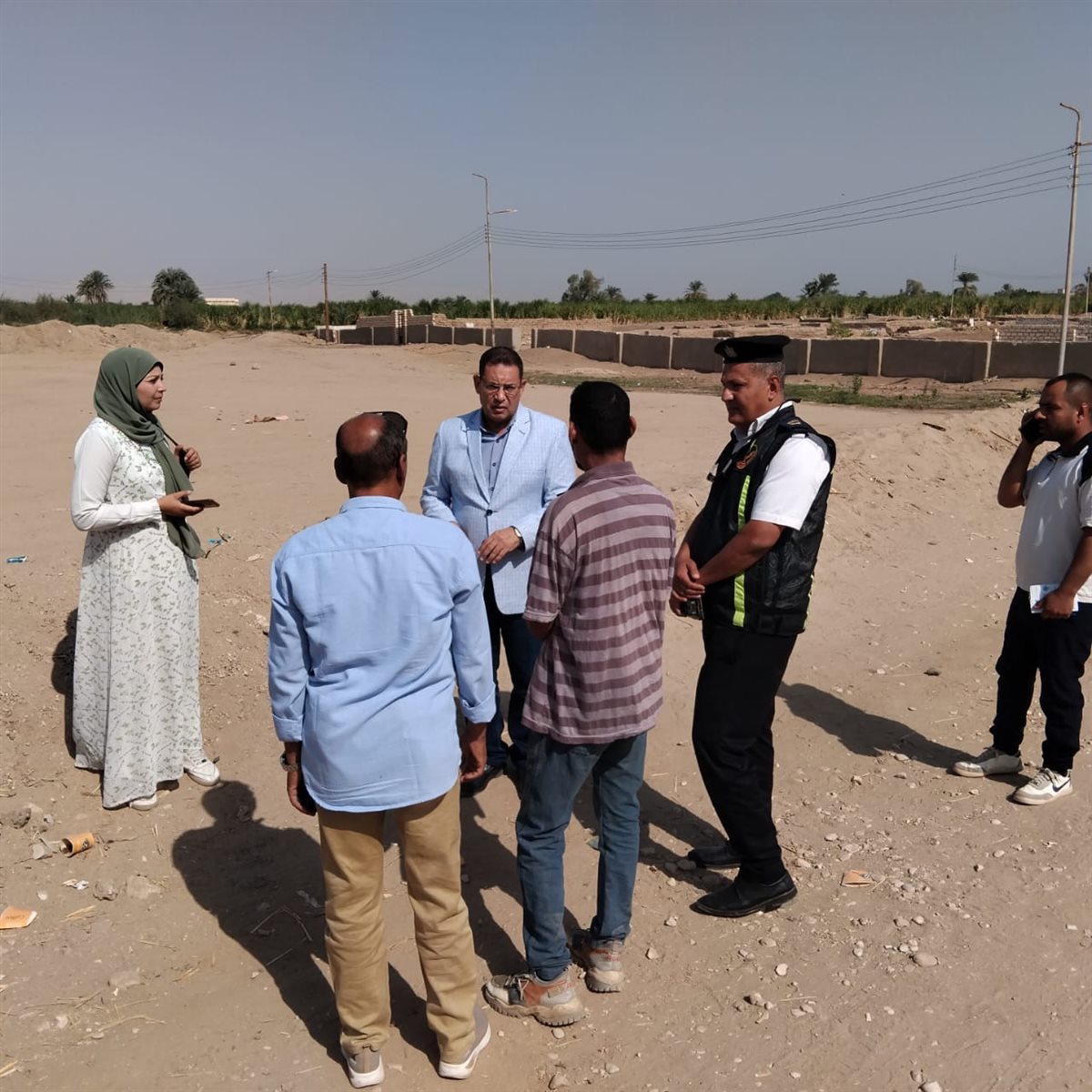 جولة السكرتير العام المساعد بدير مارجرجس 