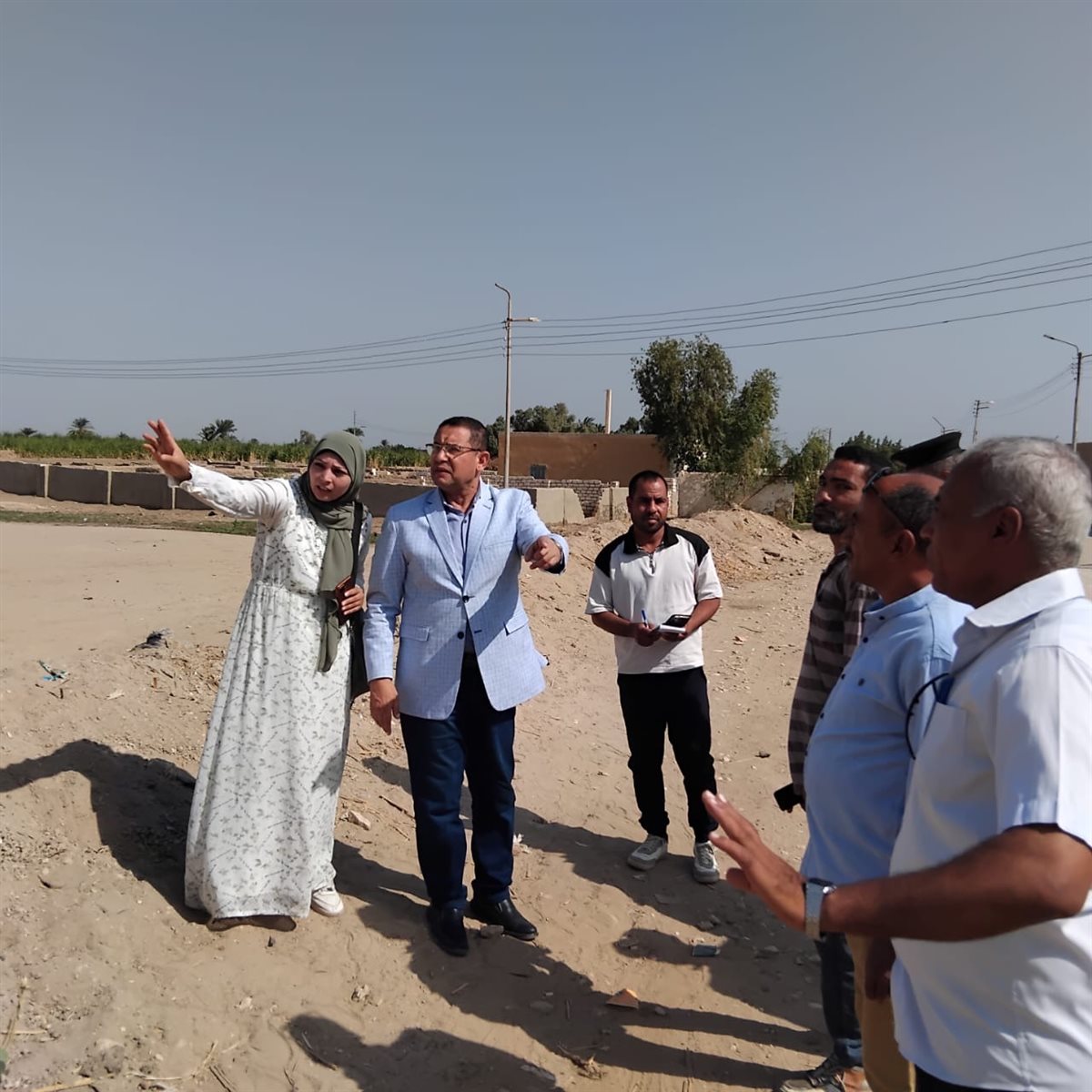 جولة السكرتير العام المساعد بدير مارجرجس 