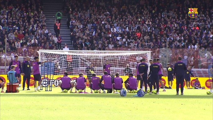 <strong>برشلونة يفتح كامب نو أمام الجماهير بعد تجديده</strong>