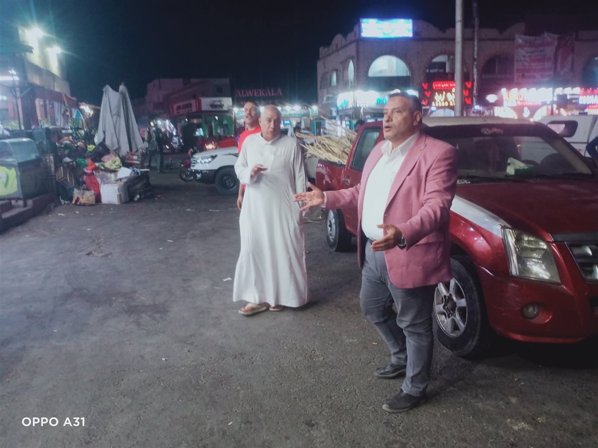 حملة لإزالة الإشغالات بمدينة دهب