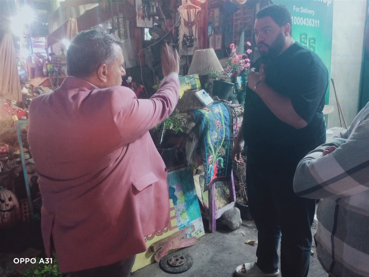 حملة لإزالة الإشغالات بمدينة دهب