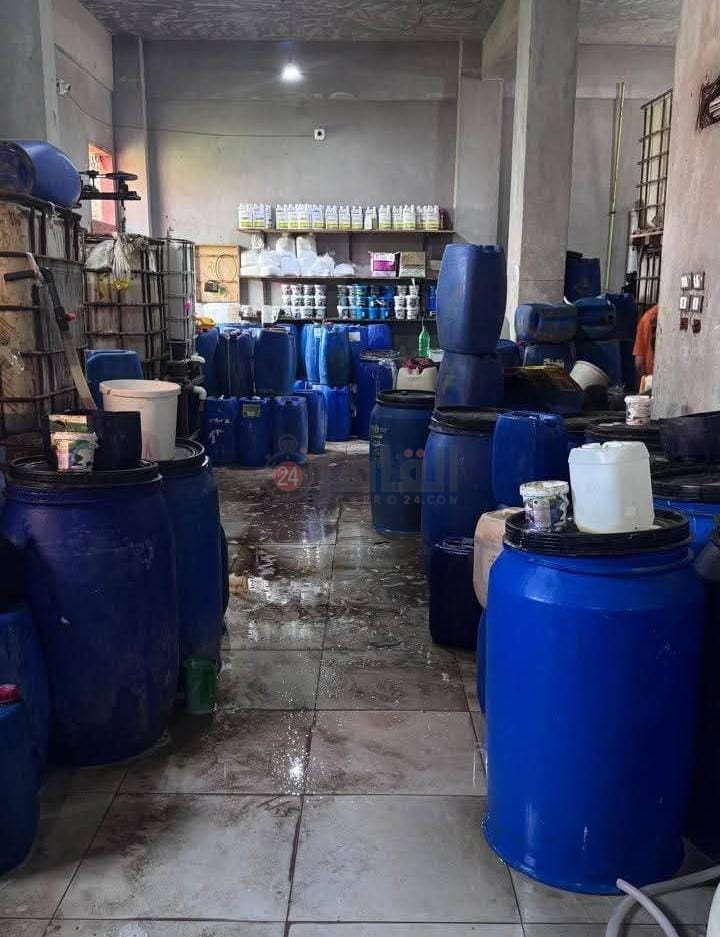 جانب من المضبوطات 