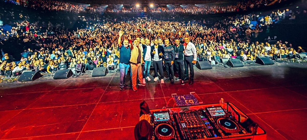 حفل تامر حسني في فرنسا