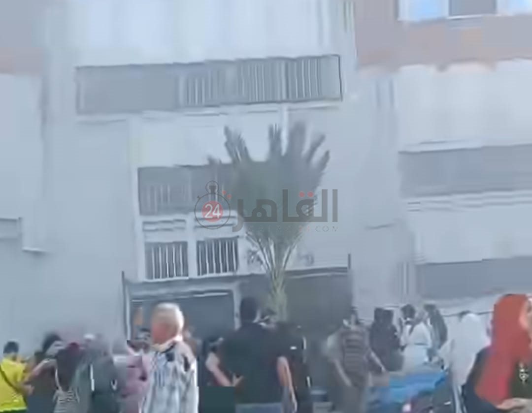 جانب من الحريق