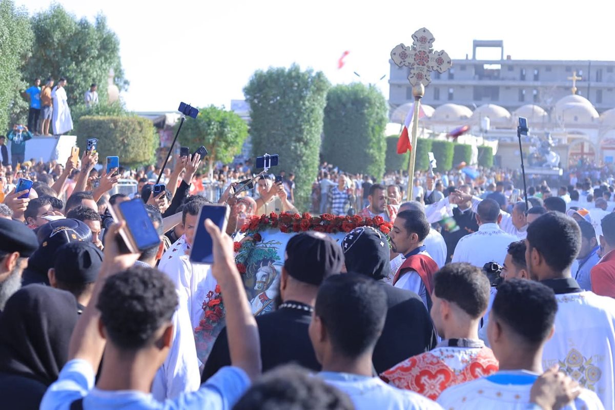 احتفالات دير مارجرجس