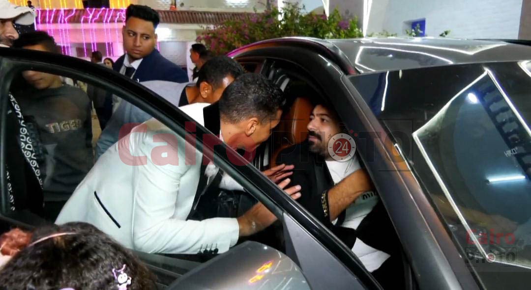 أول صور للحظة مغادرة الفنان إسماعيل الليثي فرح أسيوط قبل لحظات من الحادث