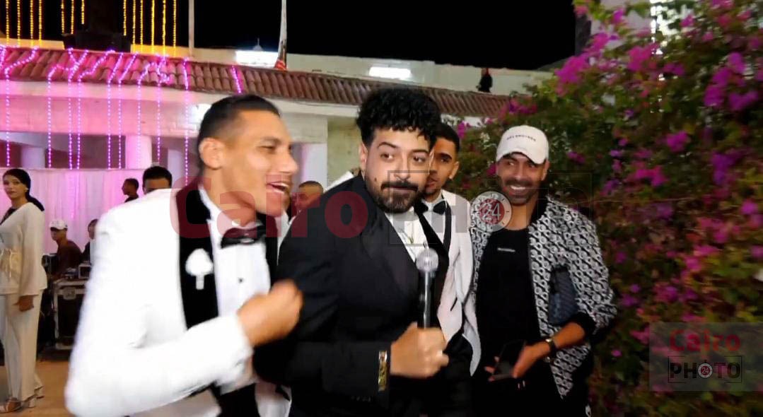 أول صور للحظة مغادرة الفنان إسماعيل الليثي فرح أسيوط قبل لحظات من الحادث