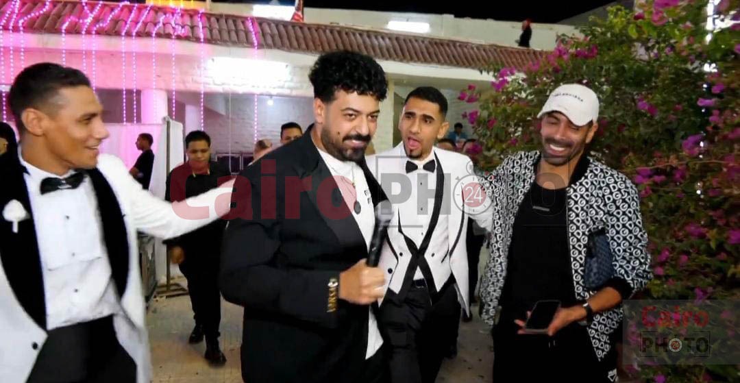 أول صور للحظة مغادرة الفنان إسماعيل الليثي فرح أسيوط قبل لحظات من الحادث