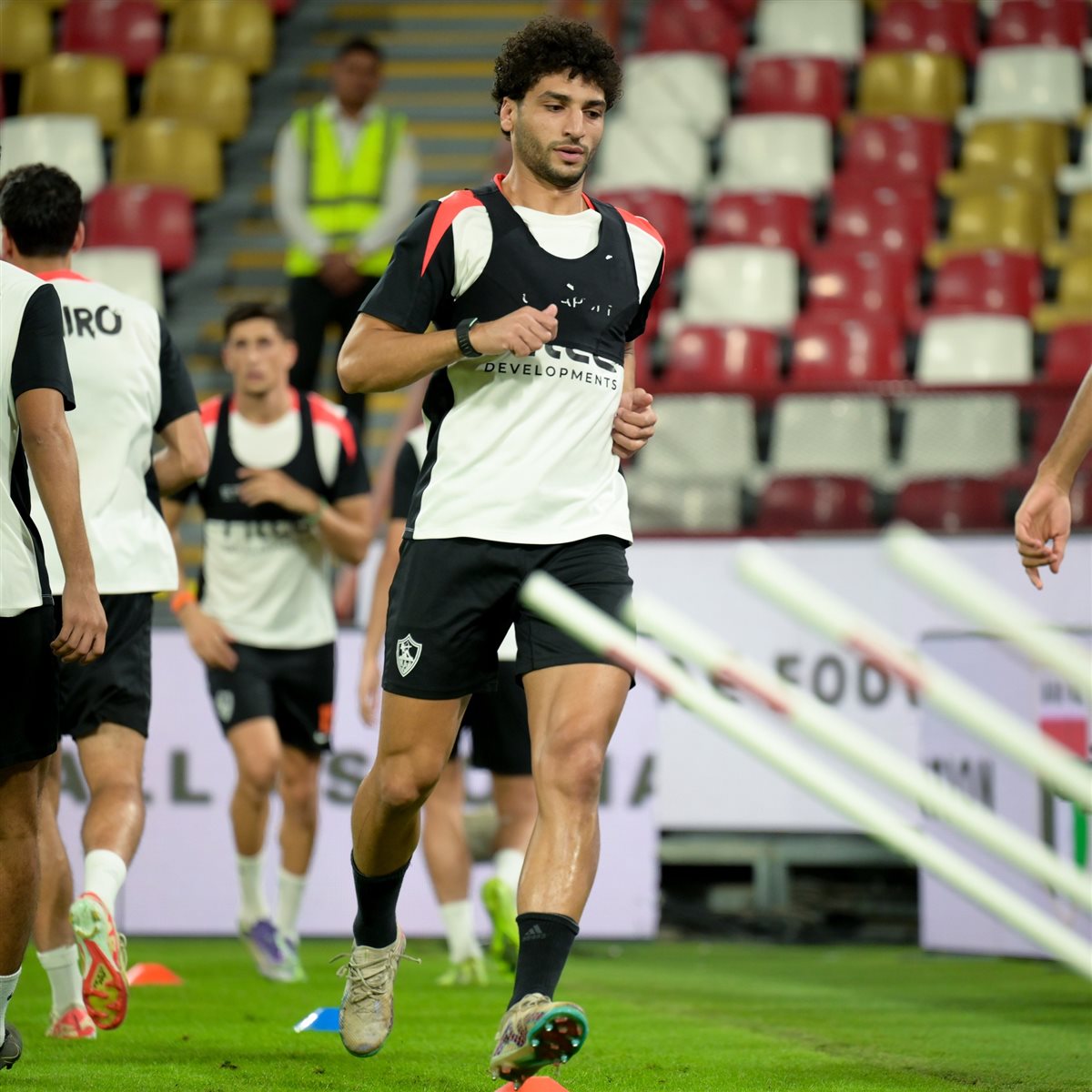 مران الزمالك الختامي قبل مواجهة الأهلي في نهائي السوبر المصري