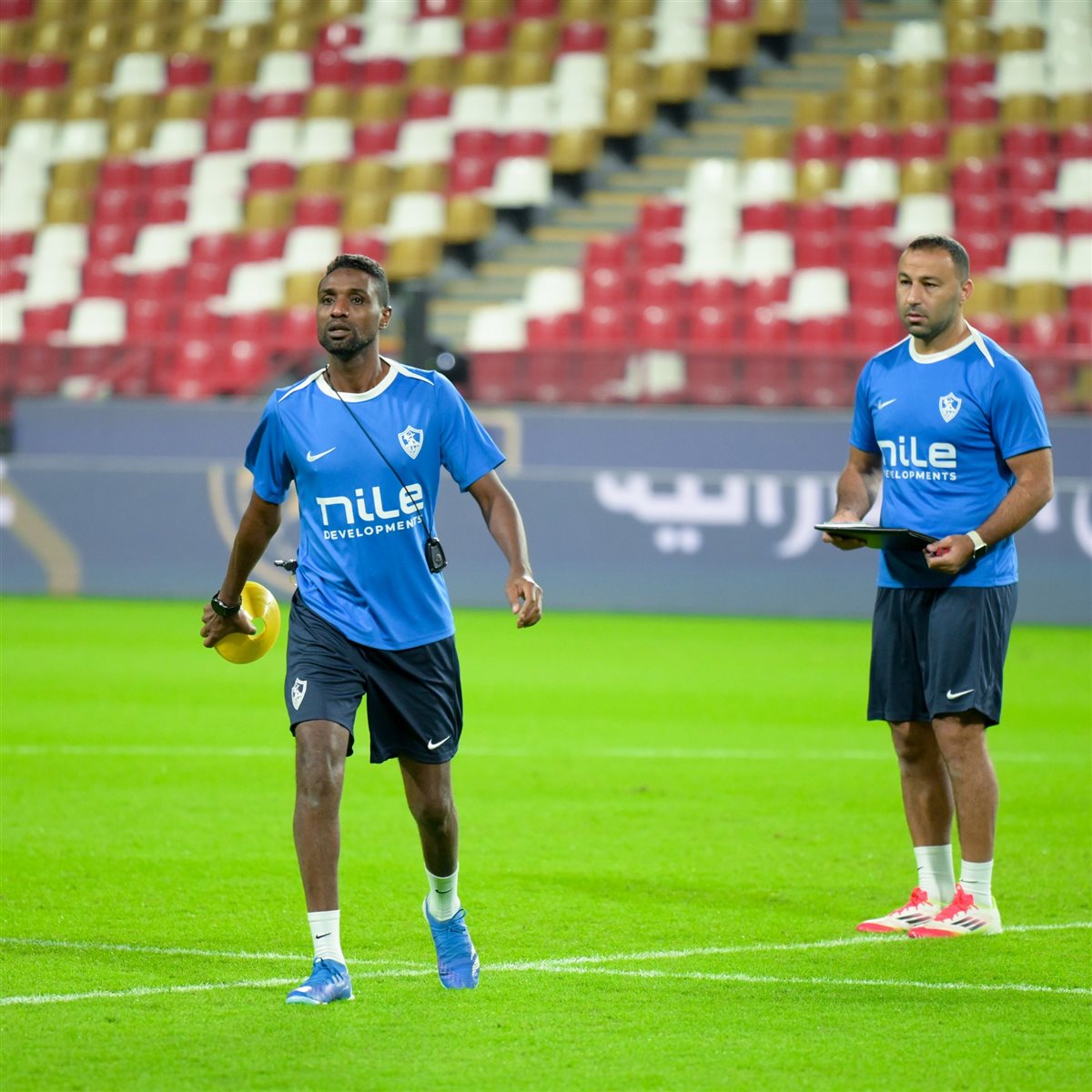 مران الزمالك الختامي قبل مواجهة الأهلي في نهائي السوبر المصري