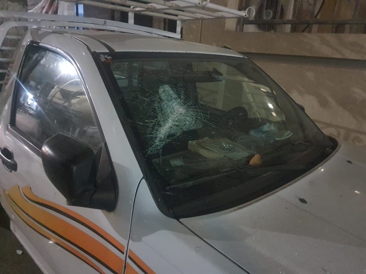 العربيات المحطمة