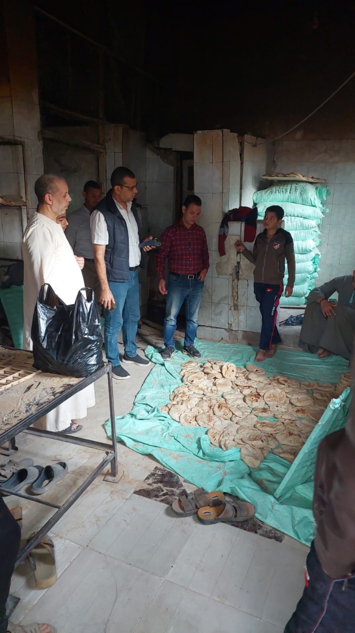 ضبط أسمدة زراعية ودقيق مدعم قبل بيعهم في السوق السوداء بالفيوم