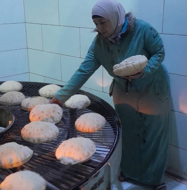 حملات تموينية علي المخابز بدسوق 