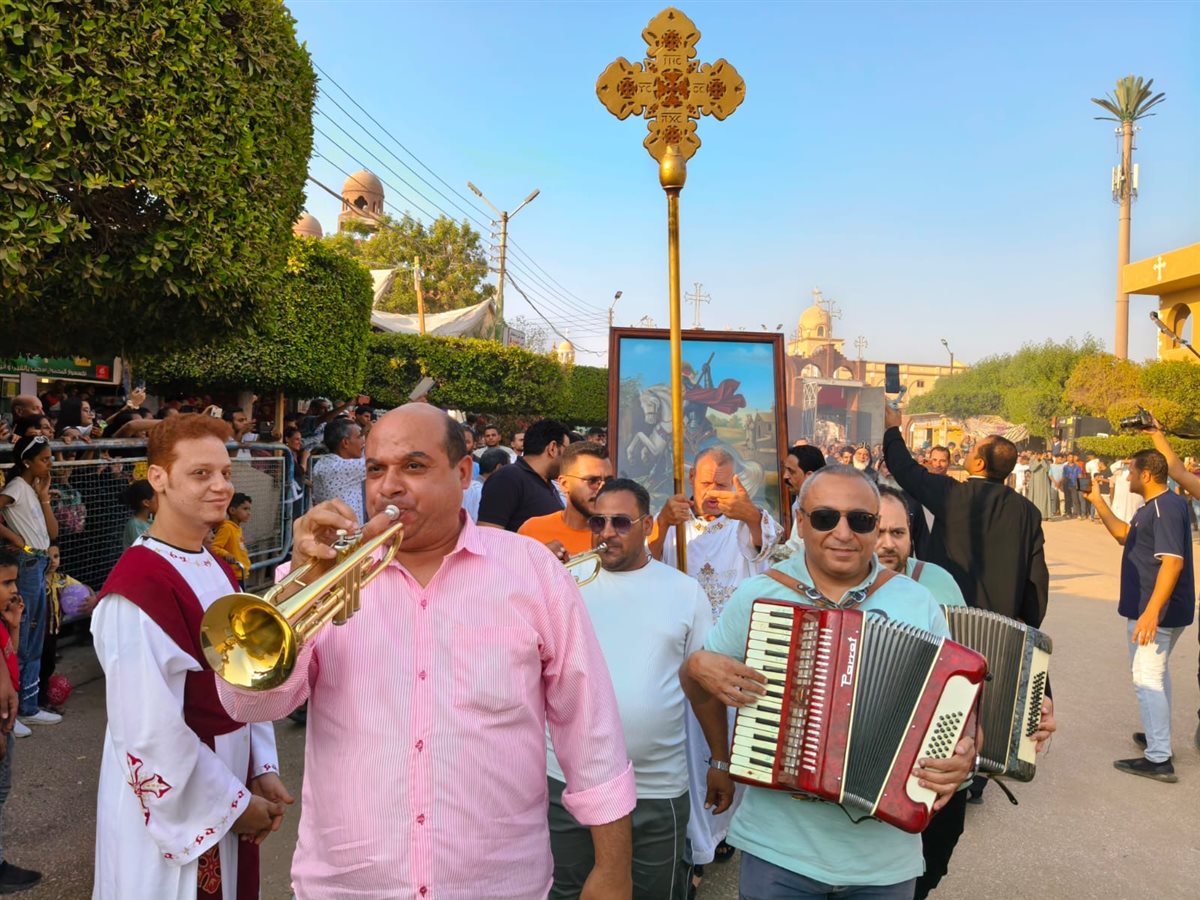 انطلاق احتفالات دير مارجرجس بالأقصر