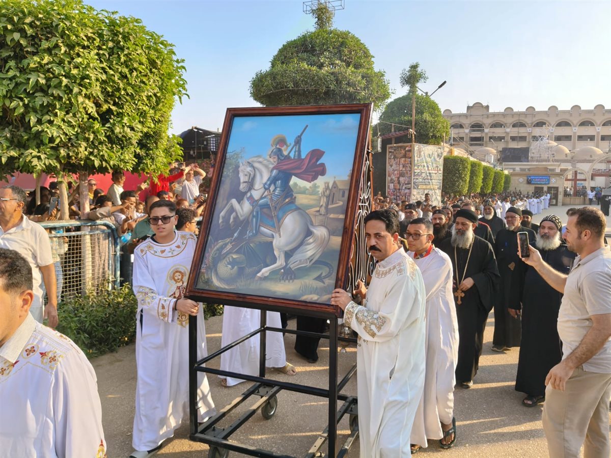 انطلاق احتفالات دير مارجرجس بالأقصر