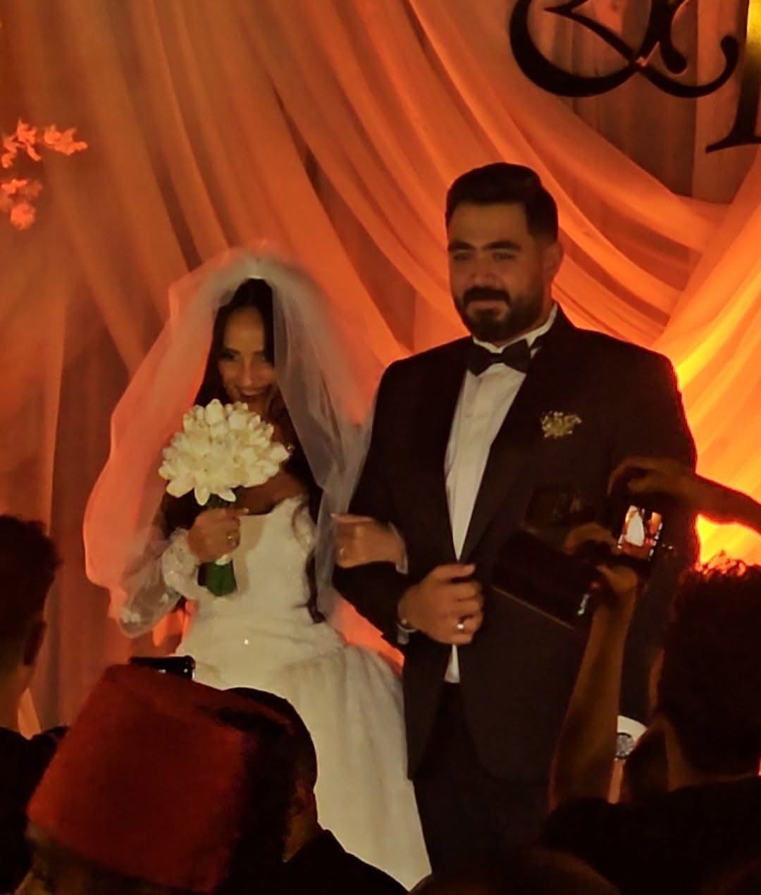 العروسة تغريد طلبة قبل وفاتها بساعات 