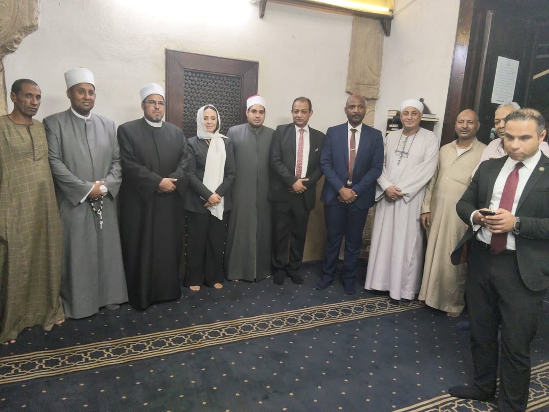 وزيرة التضامن في زيارة لمسجد ابو الحجاج