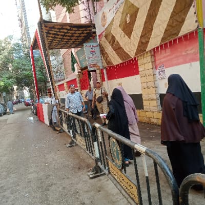 اقبال متوسط في انتخابات مجلس النواب بالفيوم 