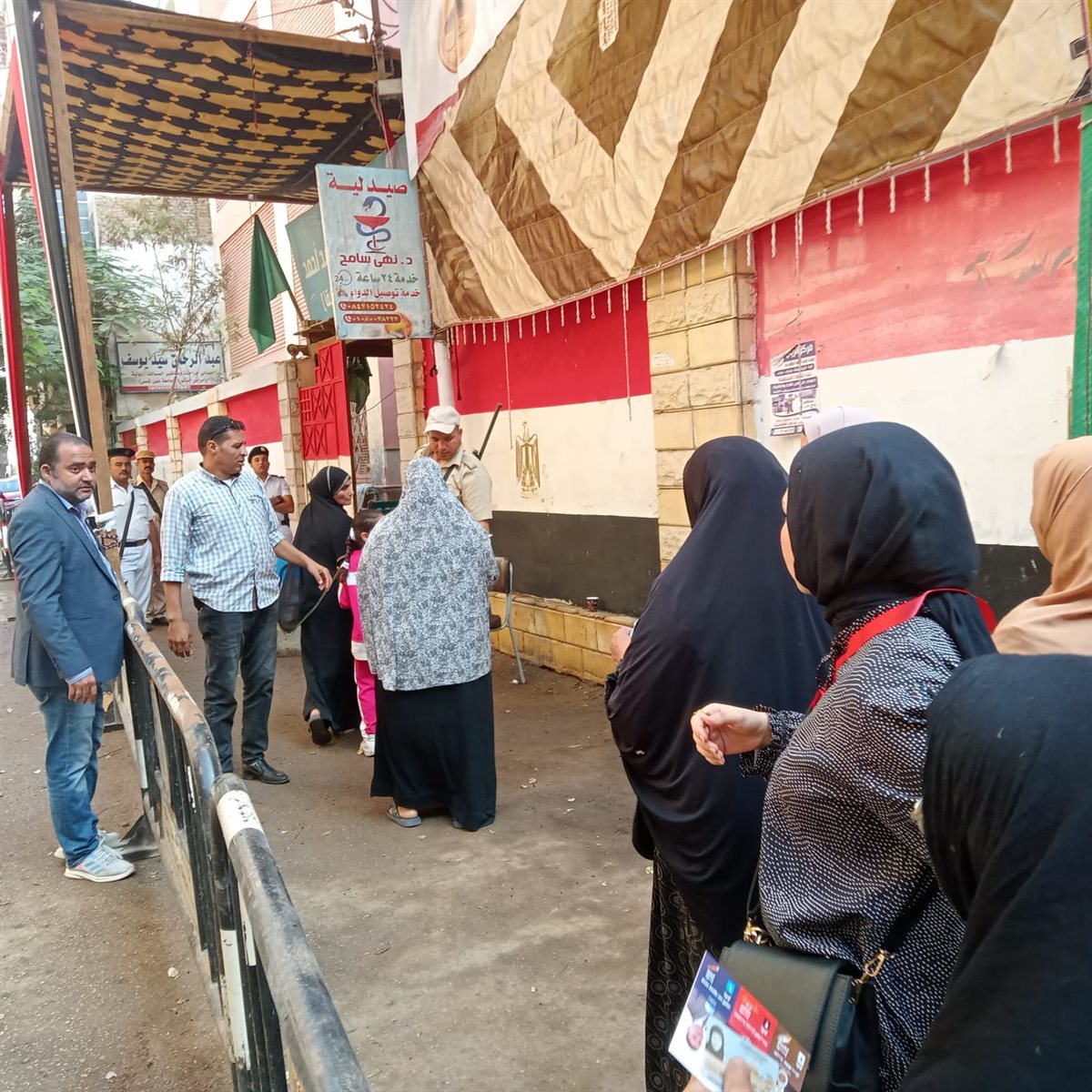 اقبال متوسط في انتخابات مجلس النواب بالفيوم 