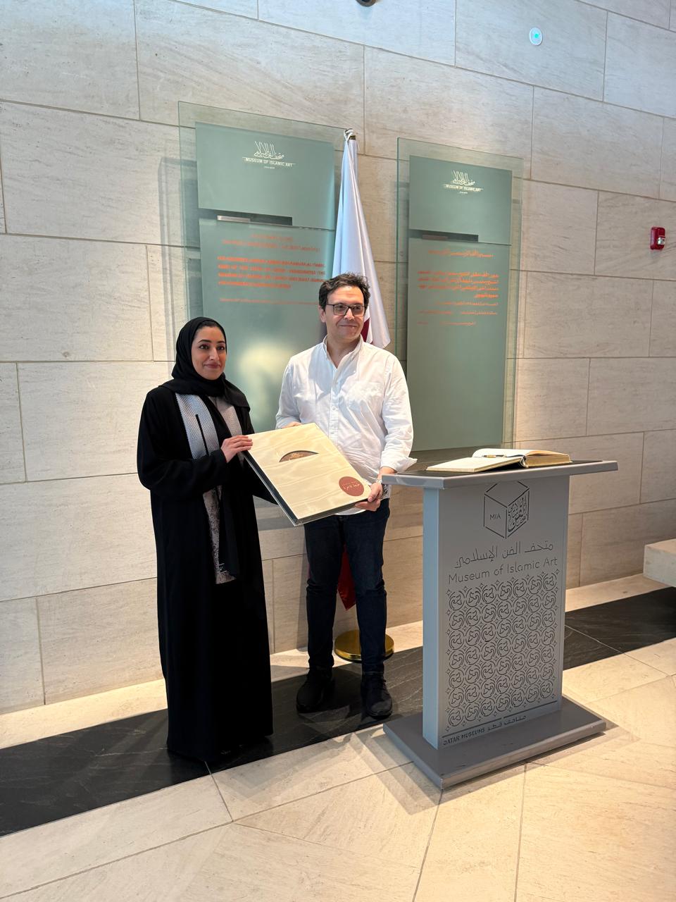 زيارة الوزير للمتحف