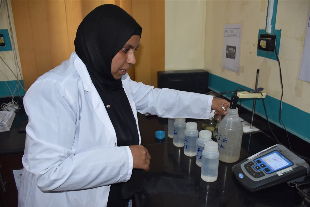 رئيس شركة المياة يتفقد محطة الصعايدة 