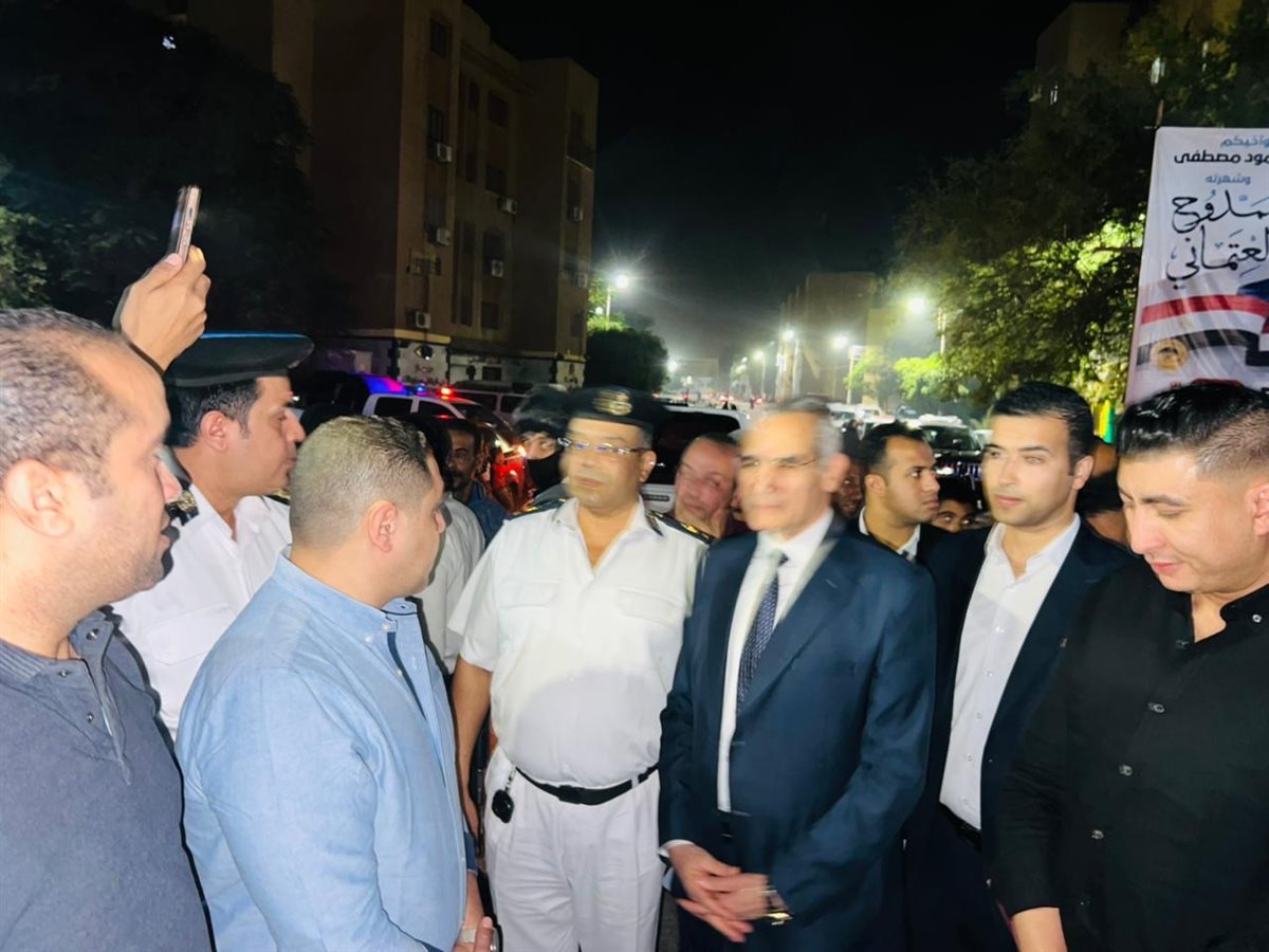 جولة مدير أمن الأقصر وتفقد محيط اللجان الانتخابية 