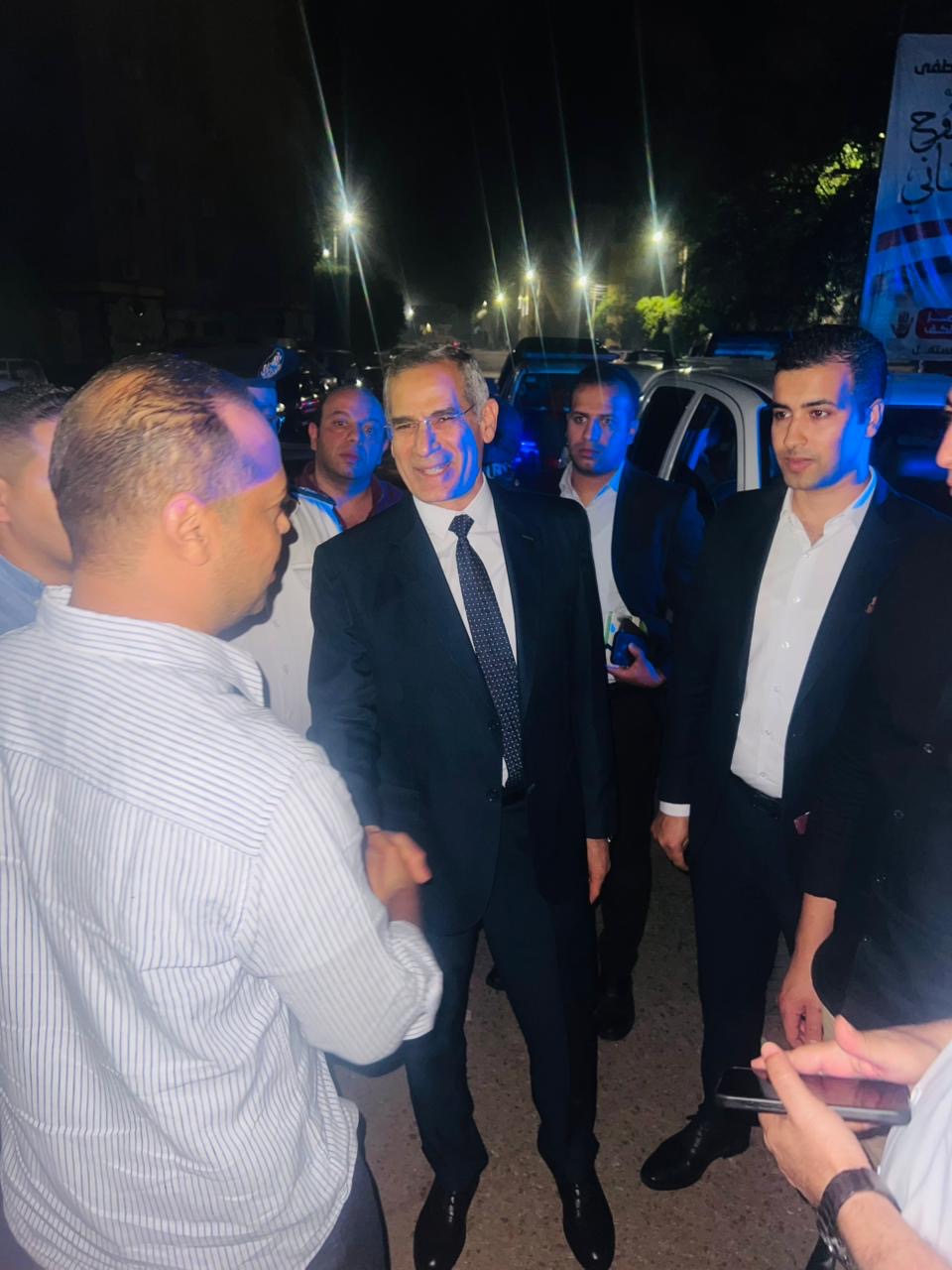 جولة مدير أمن الأقصر وتفقد محيط اللجان الانتخابية 