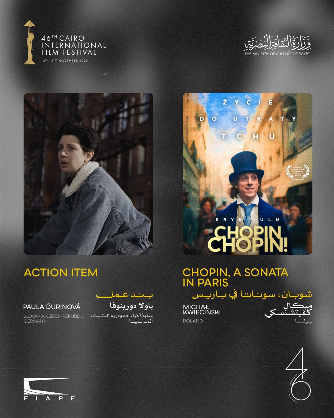 الأفلام المعروضة في مهرجان القاهرة